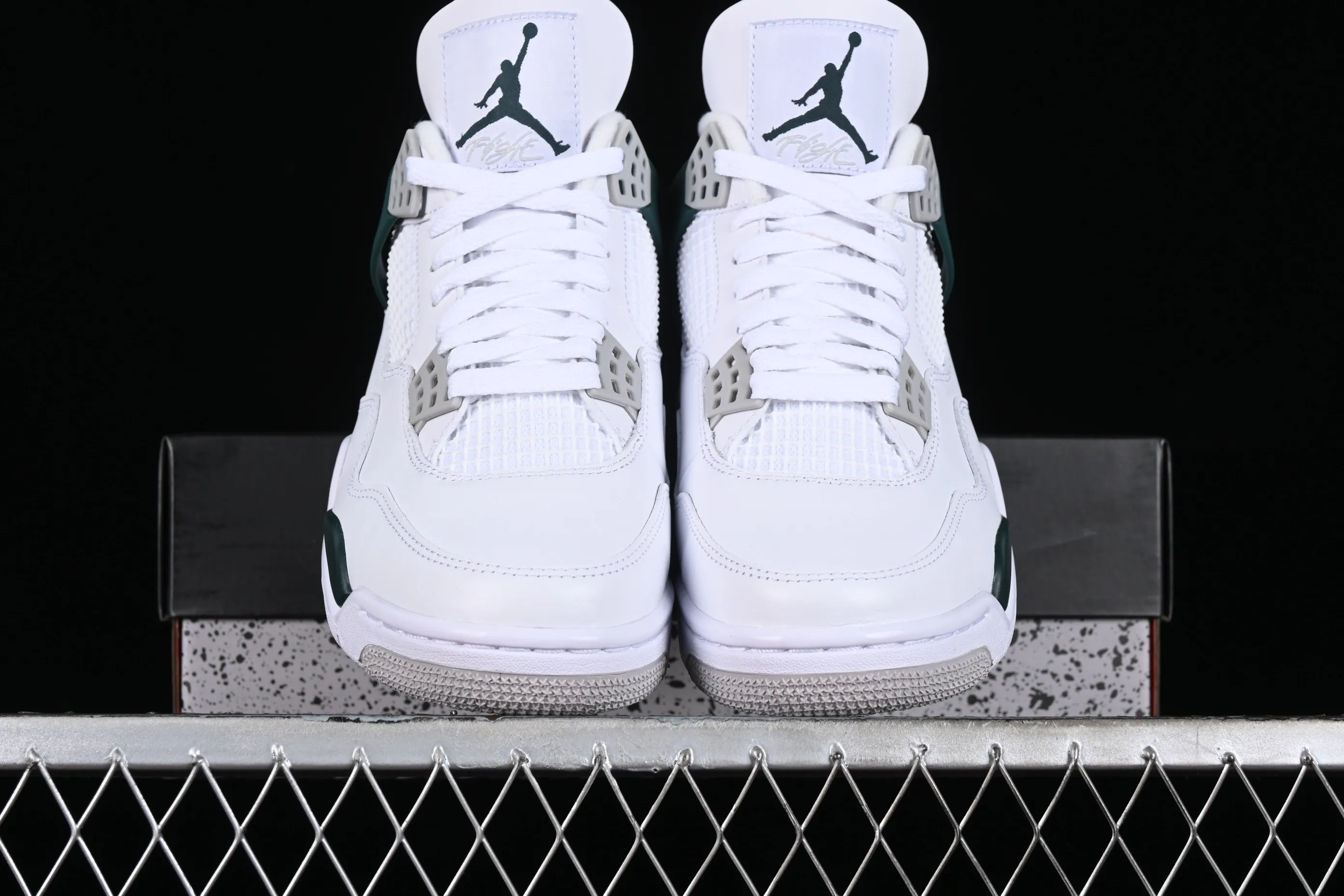 All categories Air Jordan Jordan series basketball shoes Air Jordan 4 P version Air Jordan 4 Retro "Oxidized Green" AJ4 Joe 4 white green FQ8138-103